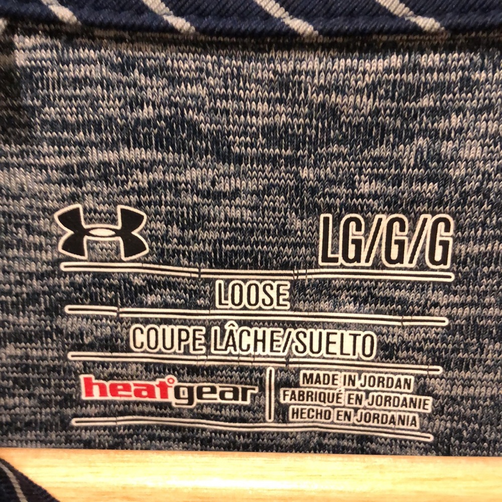 Men’s Under Armour Heatgear Polo size Large - Picture 2 of 3